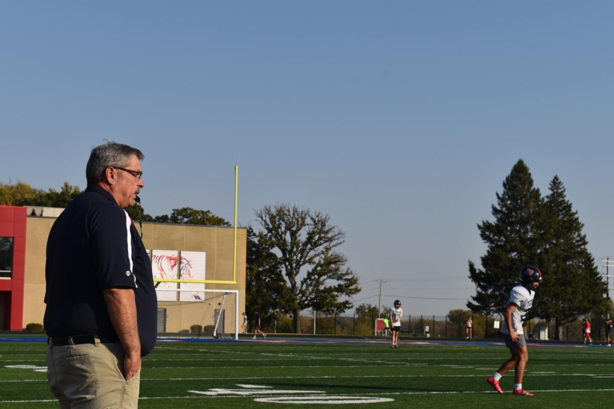 Dunn has been a coach for thirty-six years and is held in high regard by both his assistant coaches and players. He has built a family with the players. “He’s an amazing guy, and he’s one of the best coaches I have had in my life,” said senior center Reece Jeffrey.