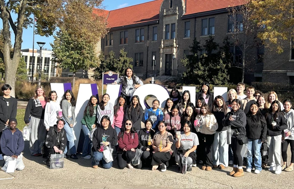 On Nov. 7, students visited Winona State University. Highlights of the trip inlcuded connecting with ALHS alumni and watching three seniors who were accepted for admissions that day.